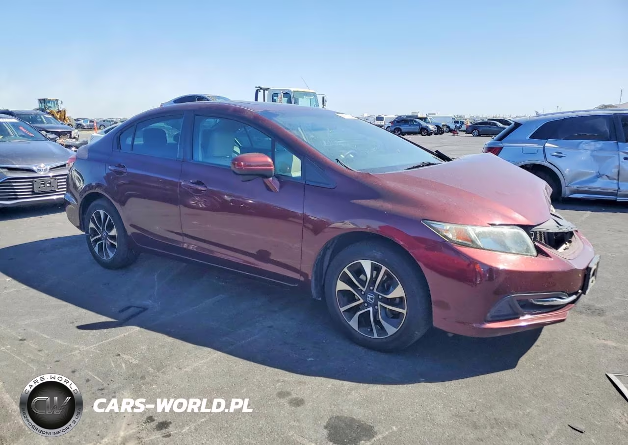 2014 Honda Civic Ex VIN:19XFB2F88EE241476 - 4