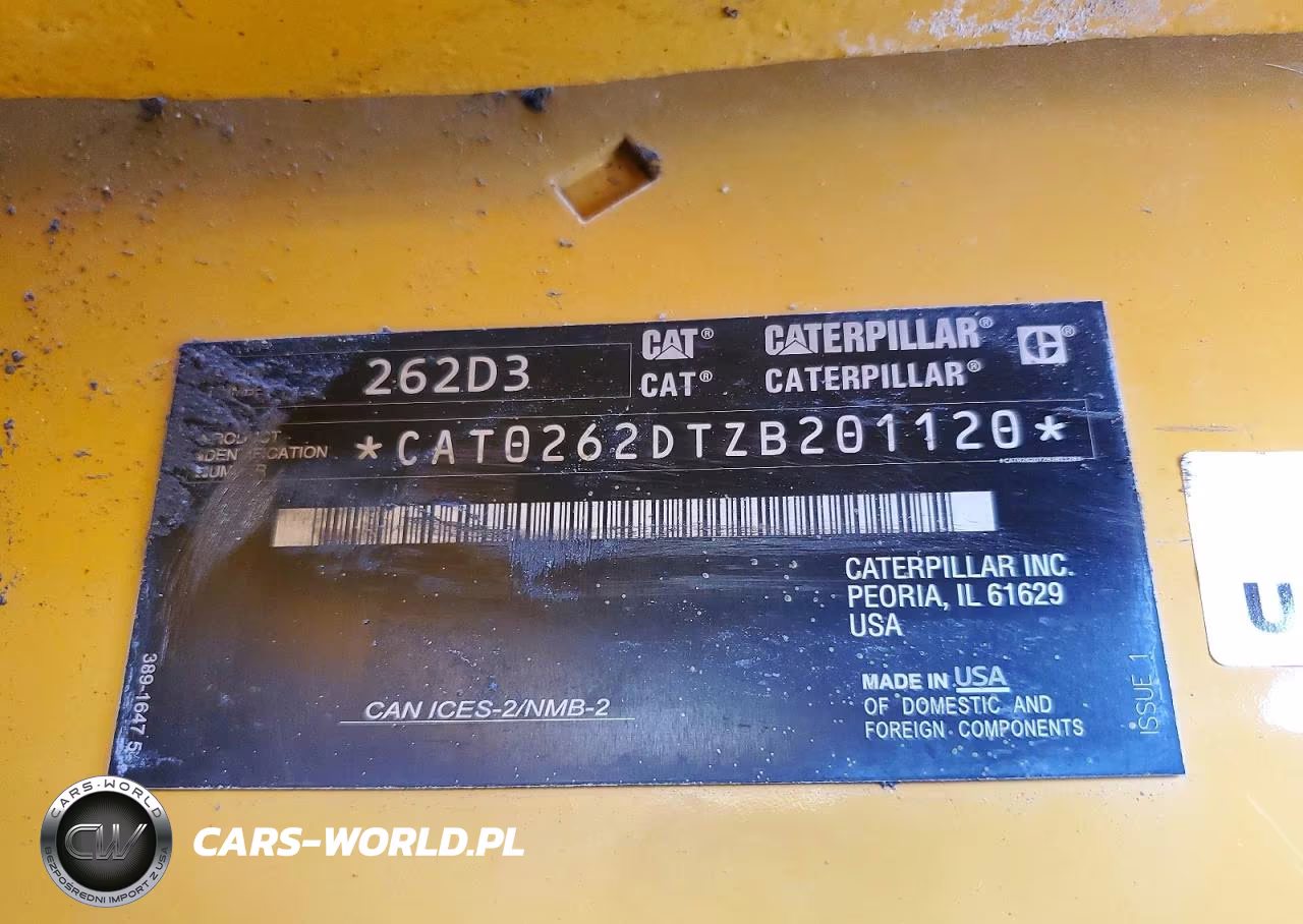 2020 Caterpillar 262D3 Skidsteer VIN:CAT026DTZB201120 - 10