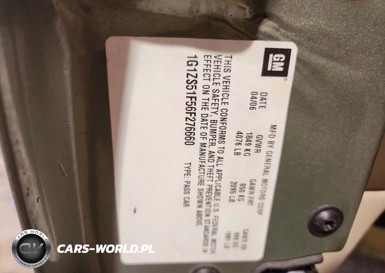 2006 Chevrolet Malibu Ls VIN:1G1ZS51F56F276660 - 12