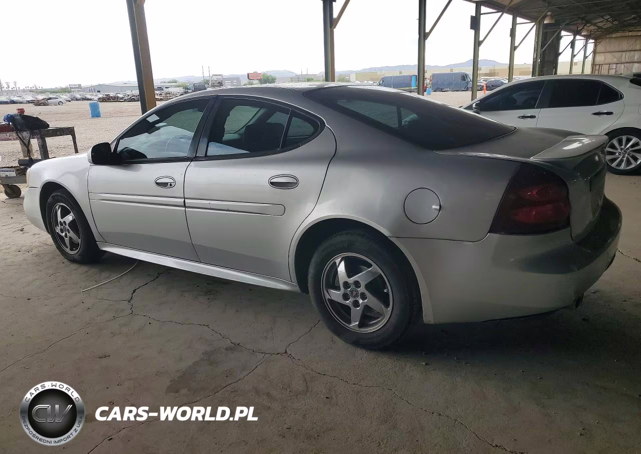 2004 Pontiac Grand Prix Gt2 VIN:2G2WS522641174847 - 2