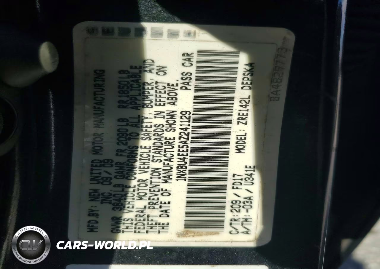 2010 Toyota Corolla S VIN:1NXBU4EE5AZ241129 - 12