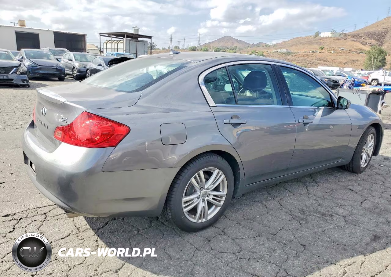 2011 Infiniti G25 Sedan Base VIN:JN1DV6AP1BM601496 - 3
