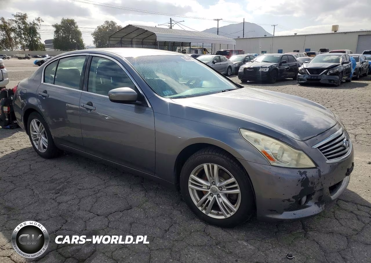 2011 Infiniti G25 Sedan Base VIN:JN1DV6AP1BM601496 - 4
