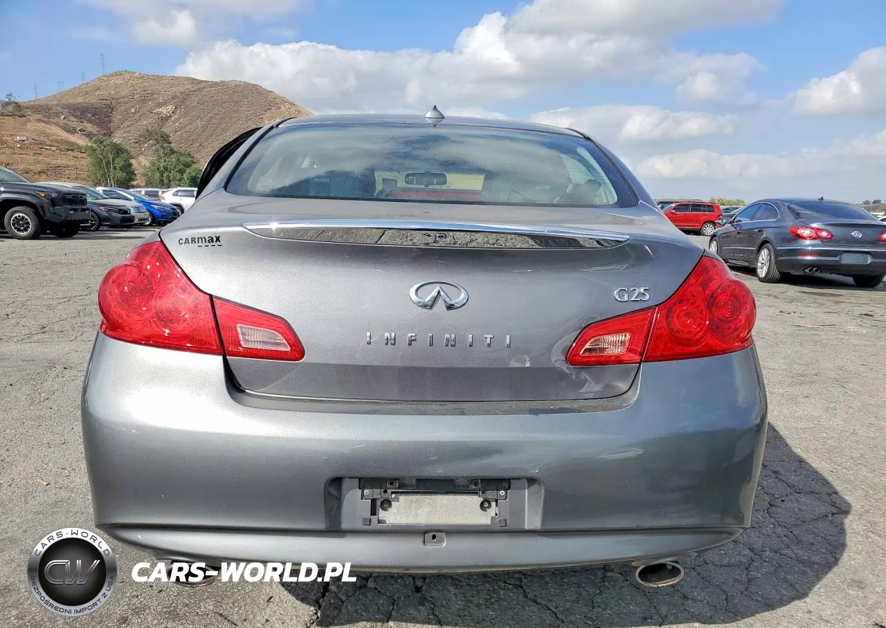 2011 Infiniti G25 Sedan Base VIN:JN1DV6AP1BM601496 - 6
