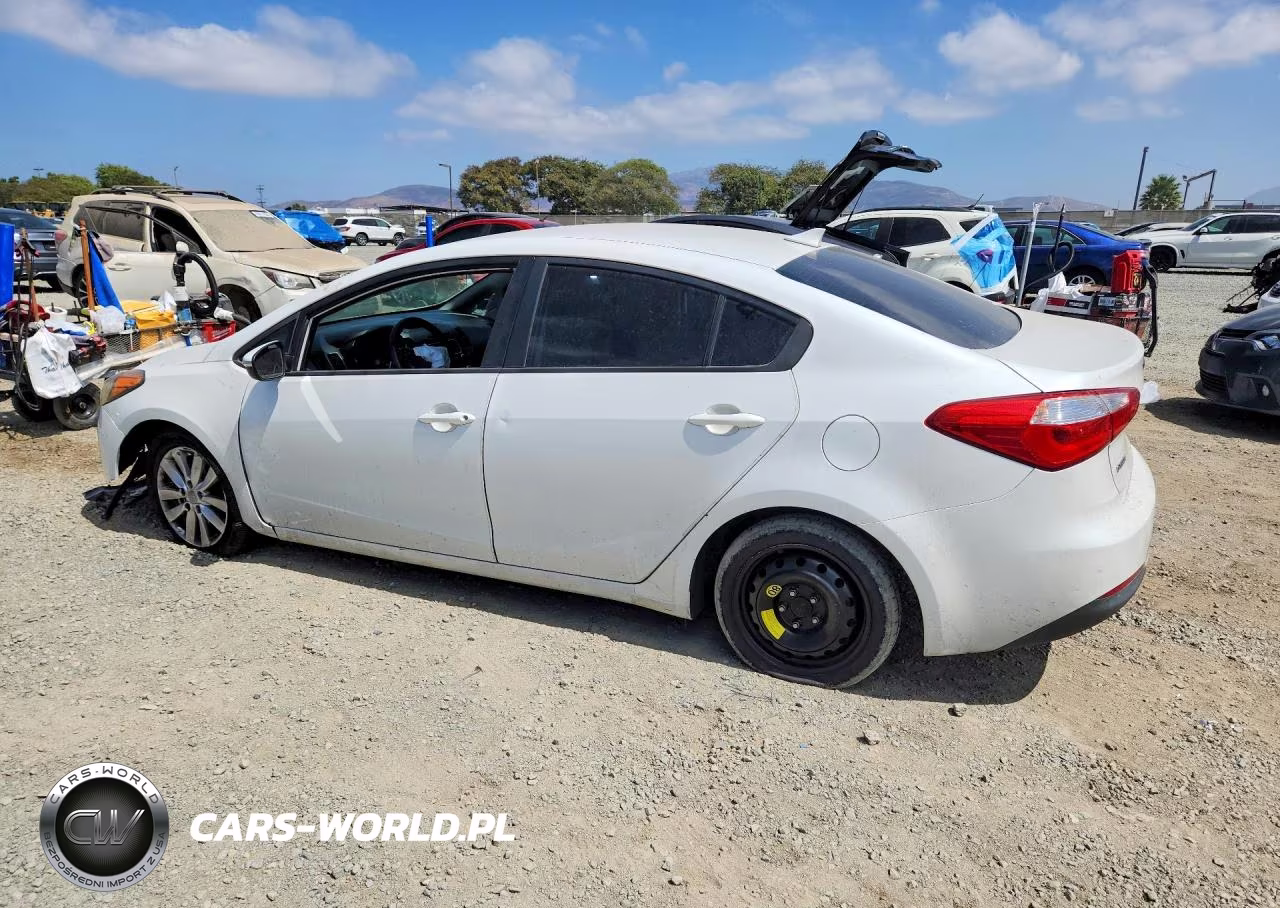 2015 Kia Forte Lx VIN:KNAFX4A60F5384080 - 2