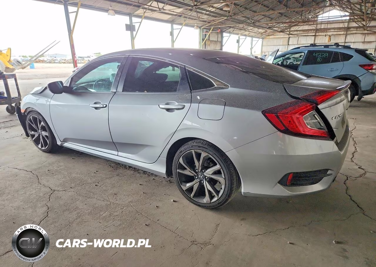 2020 Honda Civic Sport VIN:2HGFC2F8XLH519567 - 2