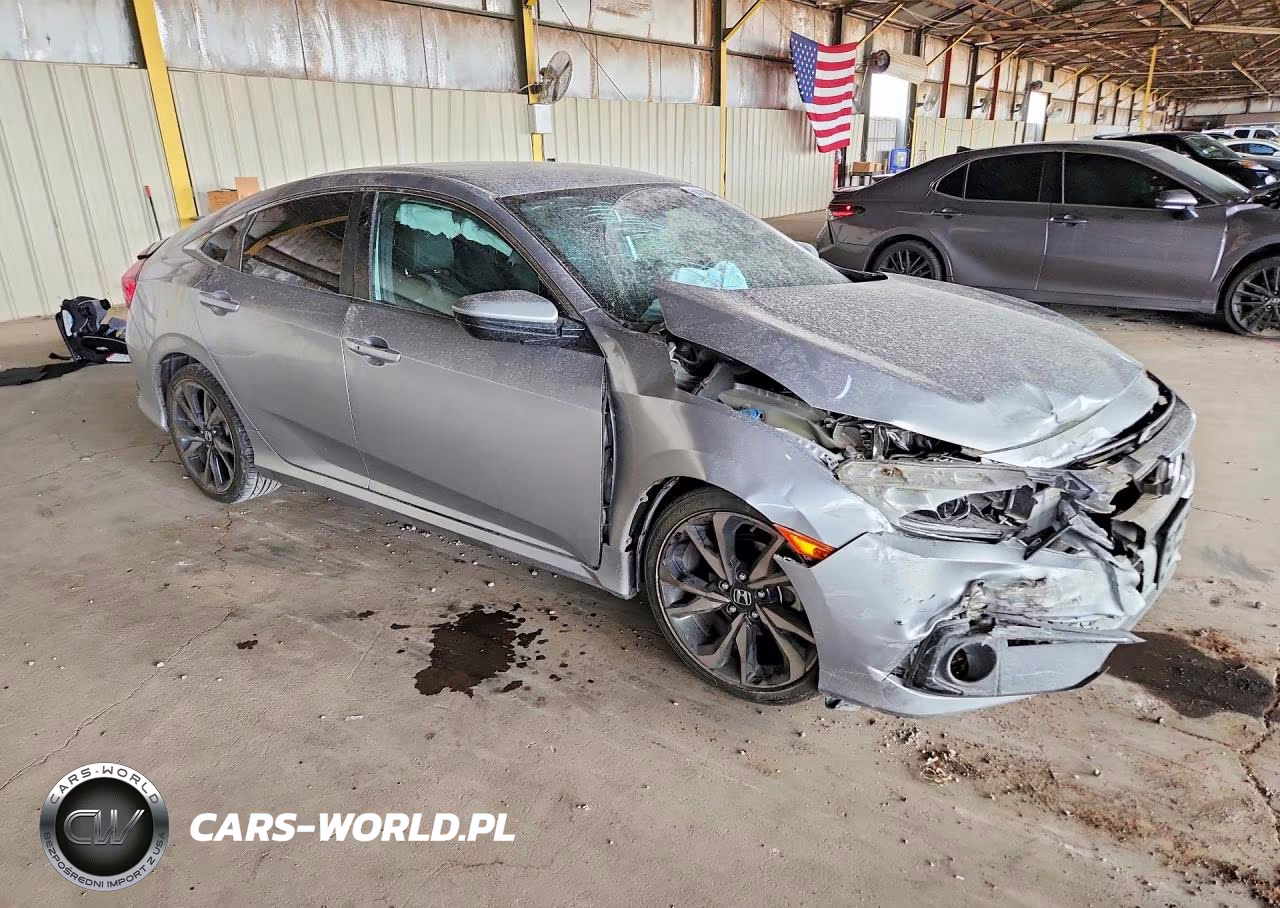 2020 Honda Civic Sport VIN:2HGFC2F8XLH519567 - 4