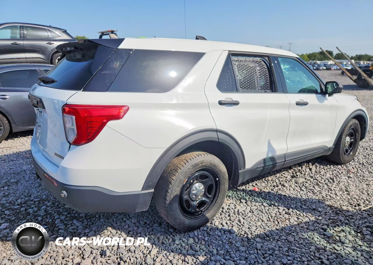 2021 Ford Explorer Police Interceptor VIN:1FM5K8AB1MGC21436 - 3