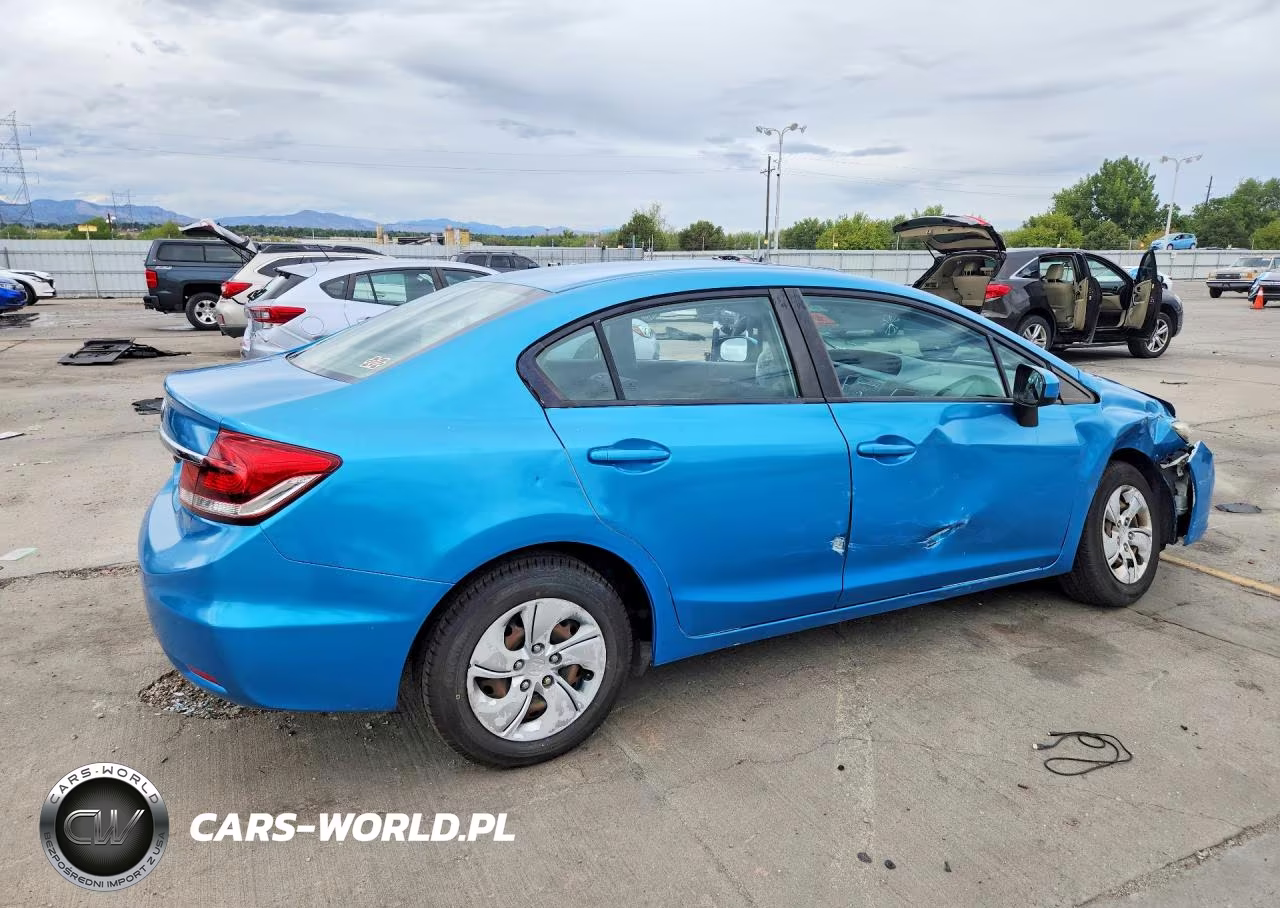 2015 Honda Civic Lx VIN:19XFB2F50FE248512 - 3