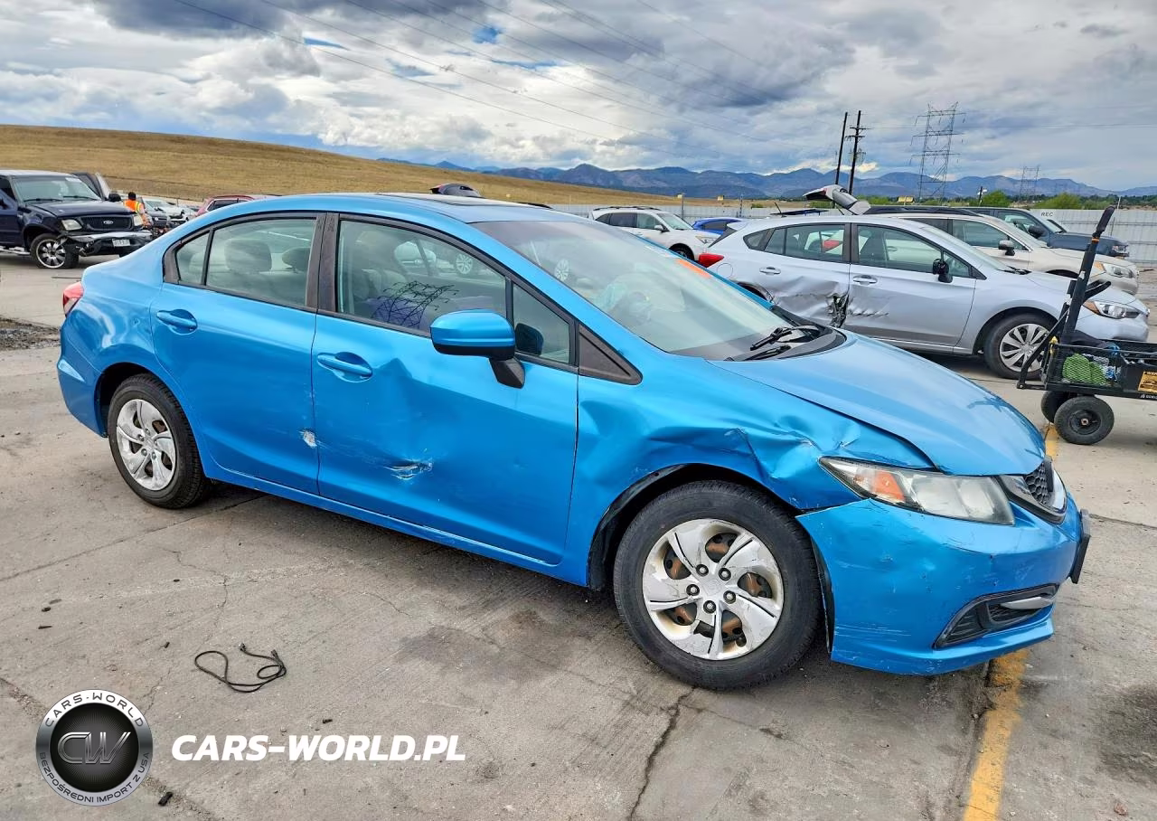 2015 Honda Civic Lx VIN:19XFB2F50FE248512 - 4