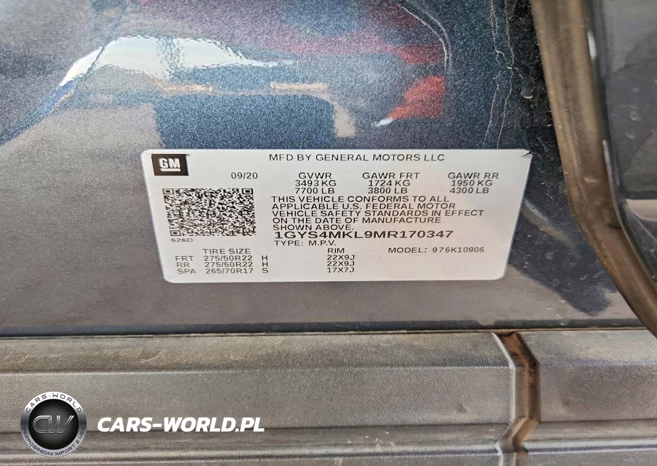 2021 Cadillac Escalade Esv Premium Luxury Platinum VIN:1GYS4MKL9MR170347 - 13