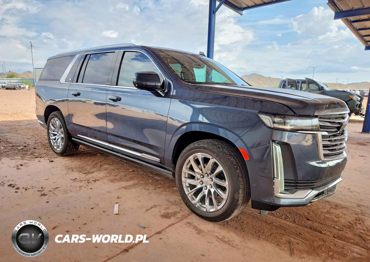 2021 Cadillac Escalade Esv Premium Luxury Platinum VIN:1GYS4MKL9MR170347 - 4