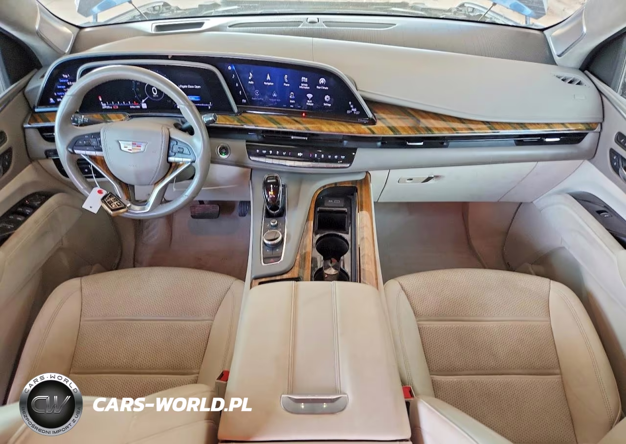 2021 Cadillac Escalade Esv Premium Luxury Platinum VIN:1GYS4MKL9MR170347 - 8