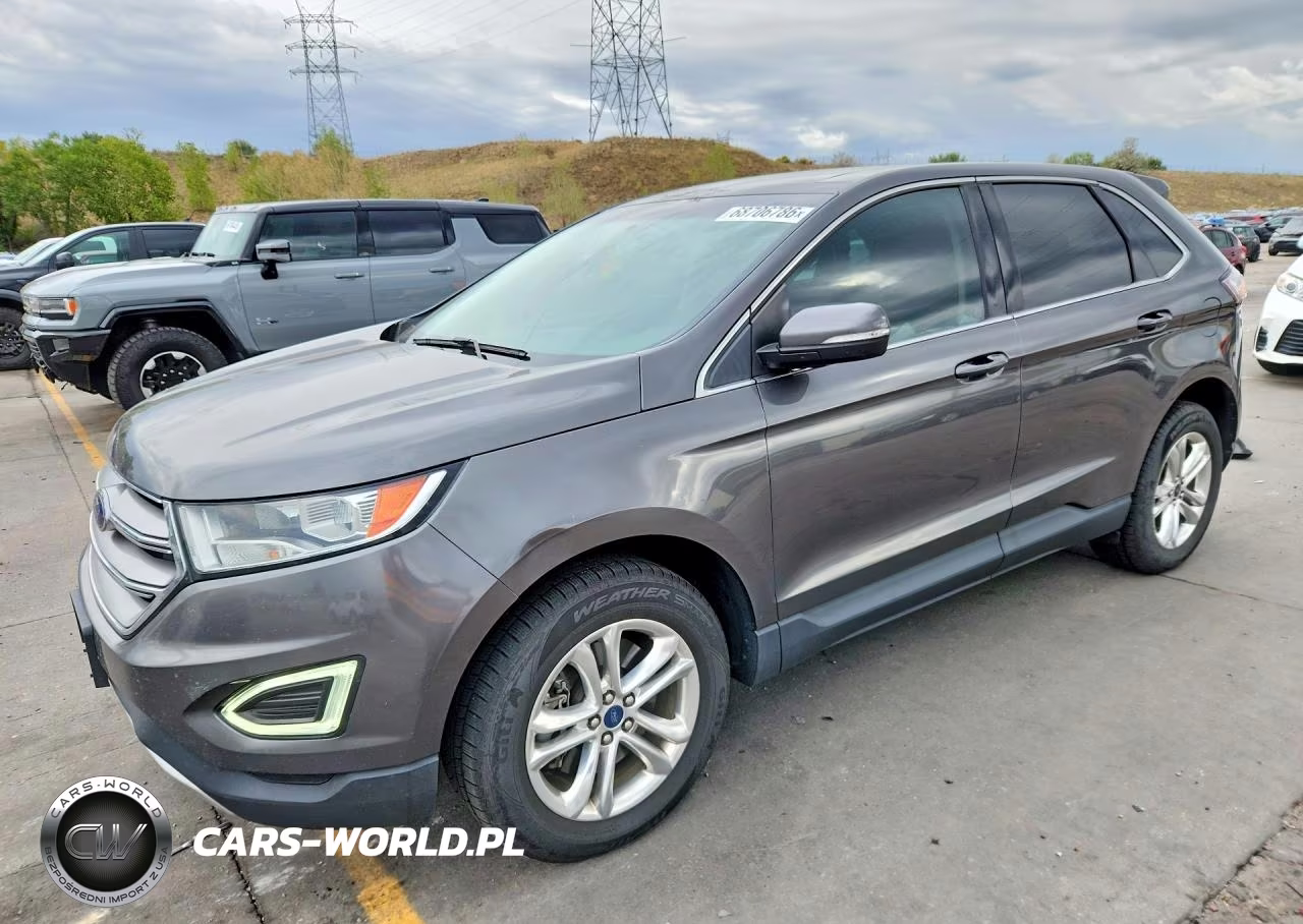 2015 Ford Edge Sel VIN:2FMTK4J82FBC21122 - 1