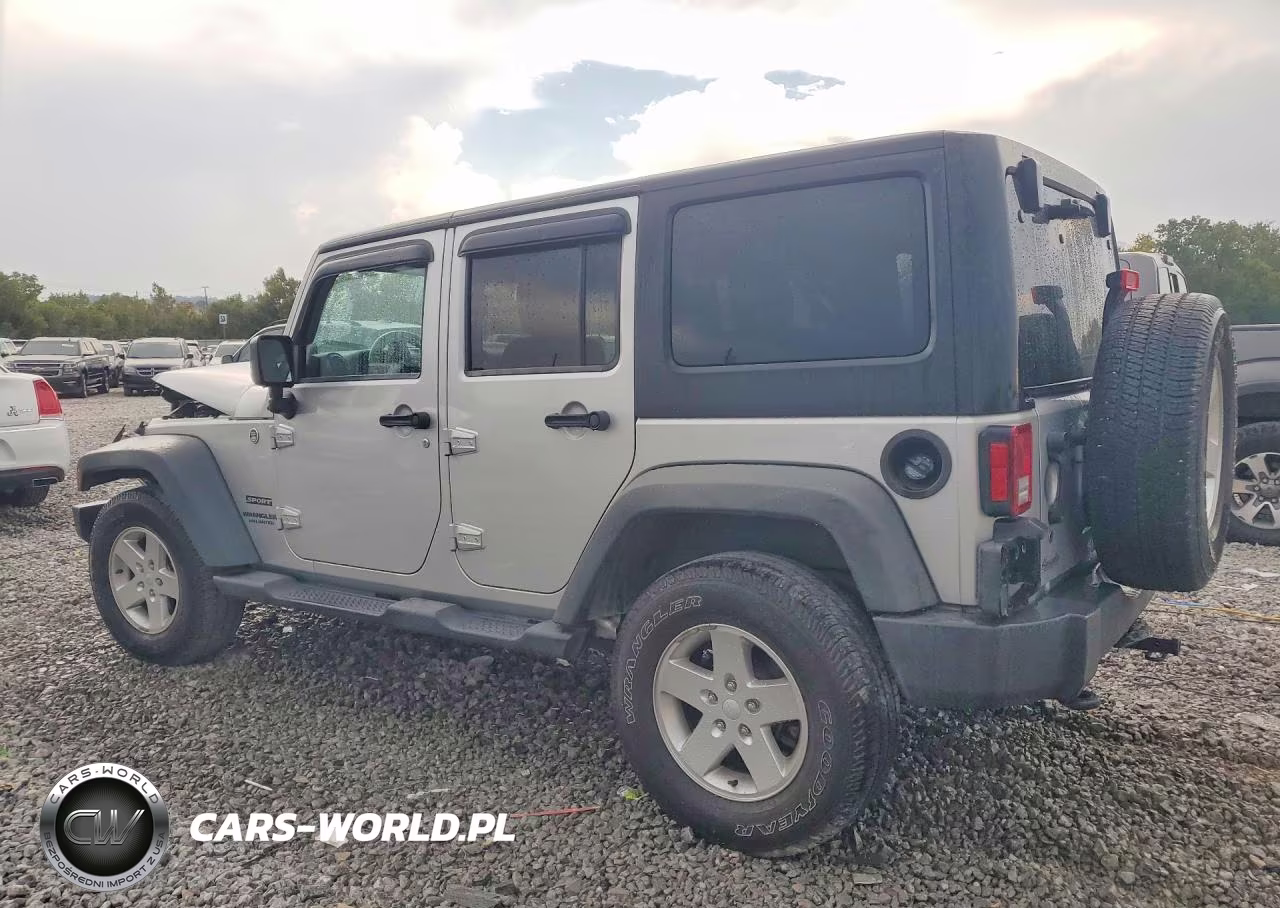 2012 Jeep Wrangler Unlimited Sport VIN:1C4BJWDG7CL122177 - 2