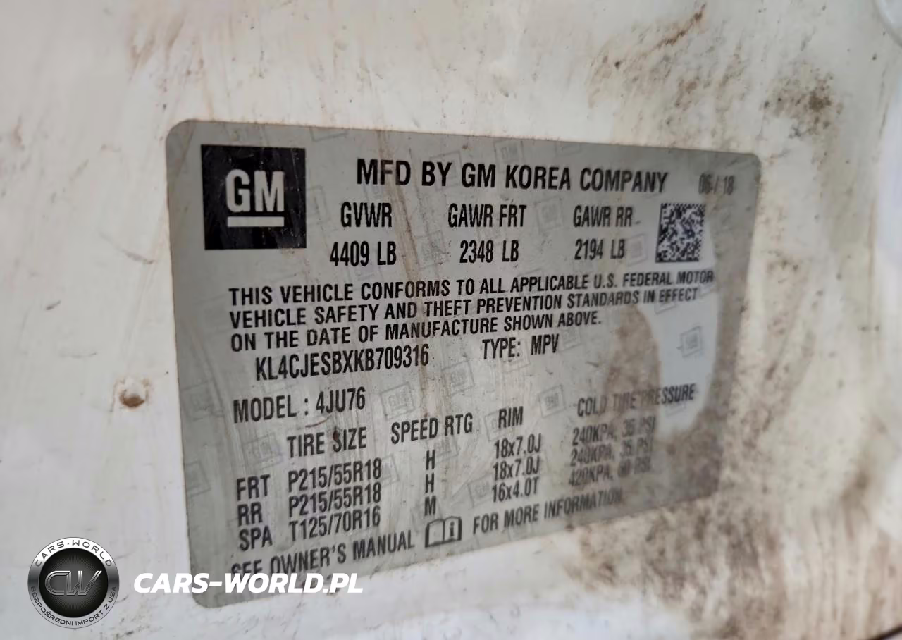 2019 Buick Encore Preferred VIN:KL4CJESBXKB709316 - 13