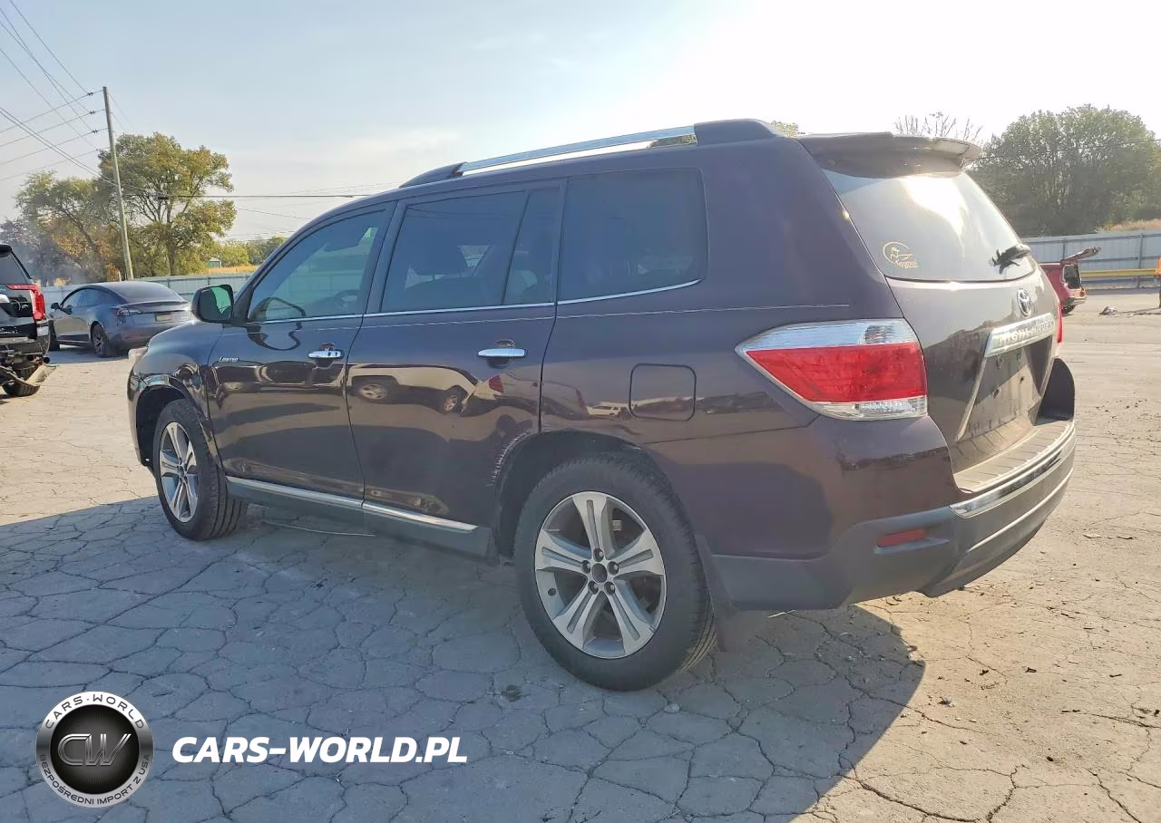 2013 Toyota Highlander Limited VIN:5TDYK3EH0DS109736 - 2