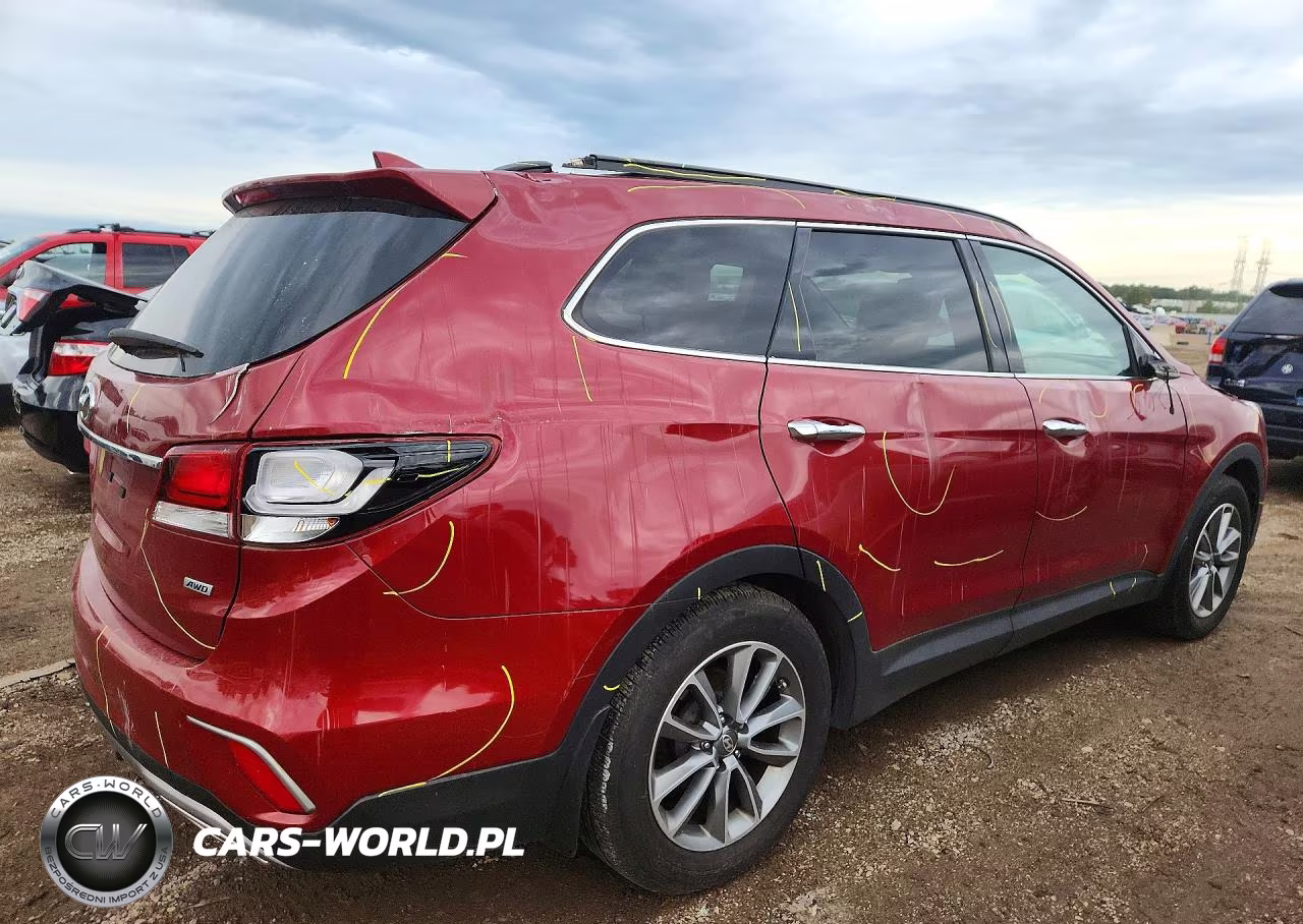 2018 Hyundai Santa Fe Se VIN:KM8SMDHF6JU271227 - 3