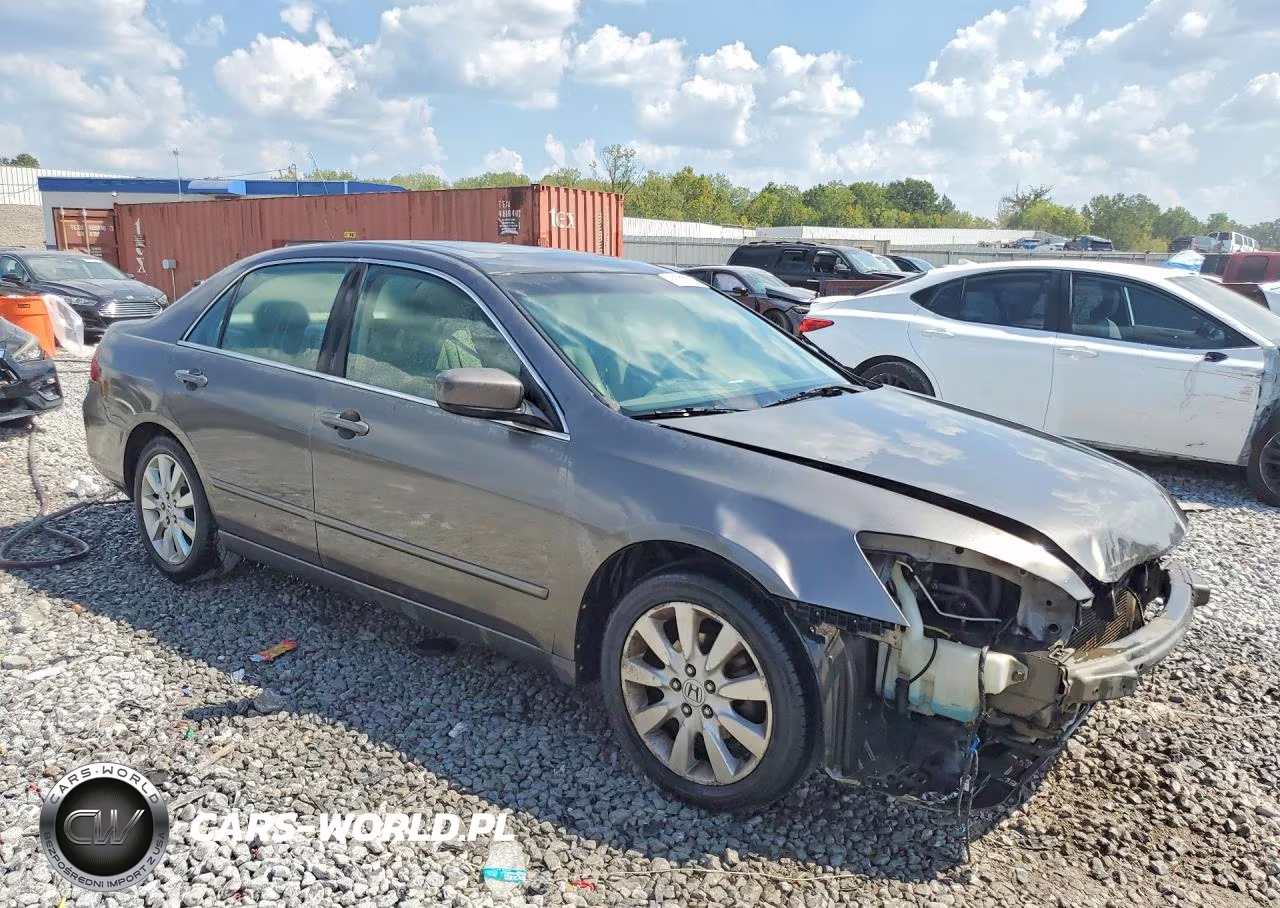 2007 Honda Accord Ex VIN:1HGCM665X7A091937 - 4