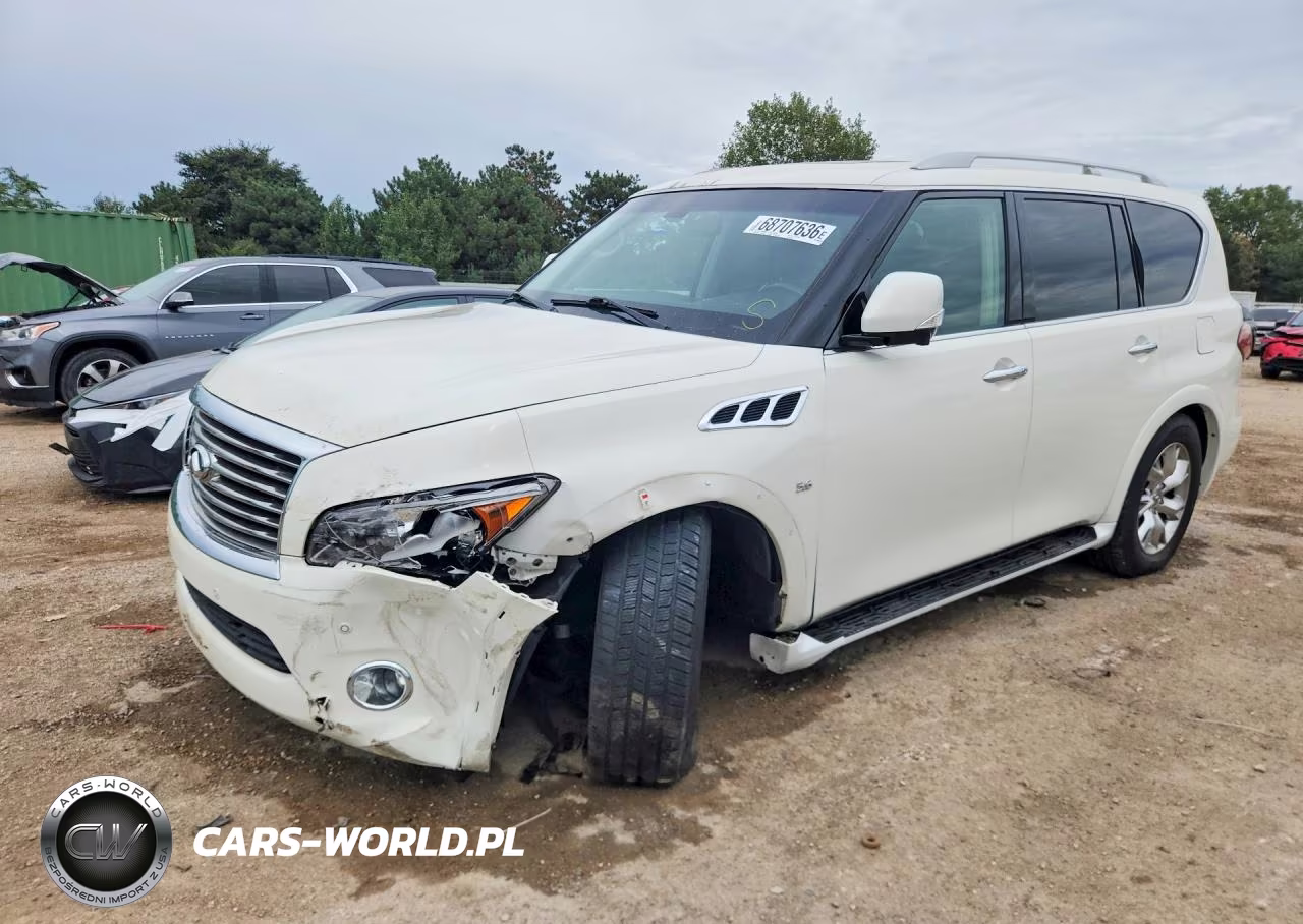 2014 Infiniti Qx80 Base VIN:JN8AZ2NE1E9068146 - 1
