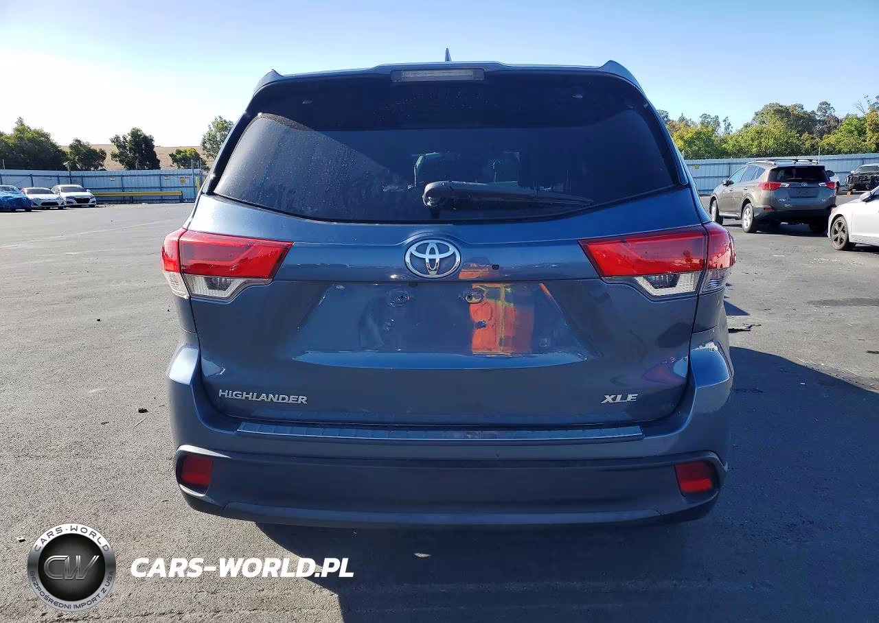 2019 Toyota Highlander Xle VIN:5TDJZRFH8KS724692 - 6