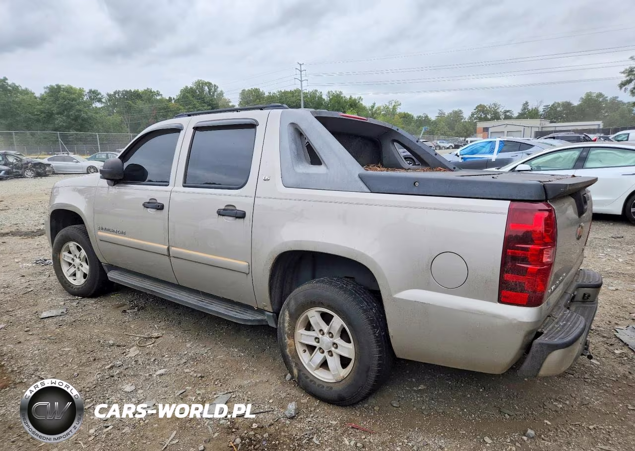 2007 Chevrolet Avalanche K1500 VIN:3GNFK12357G319781 - 2