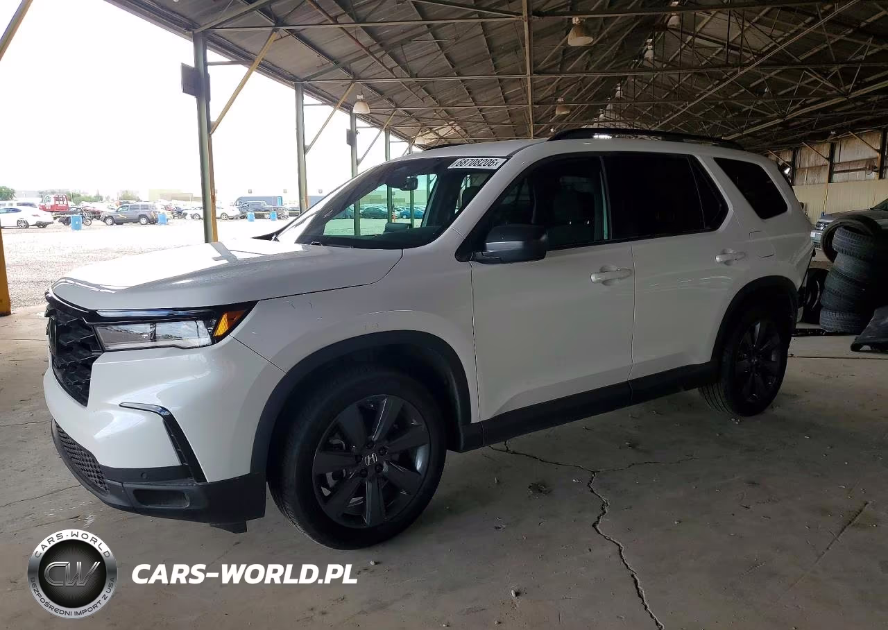 2025 Honda Pilot Sport VIN:5FNYG2H35SB045335 - 1