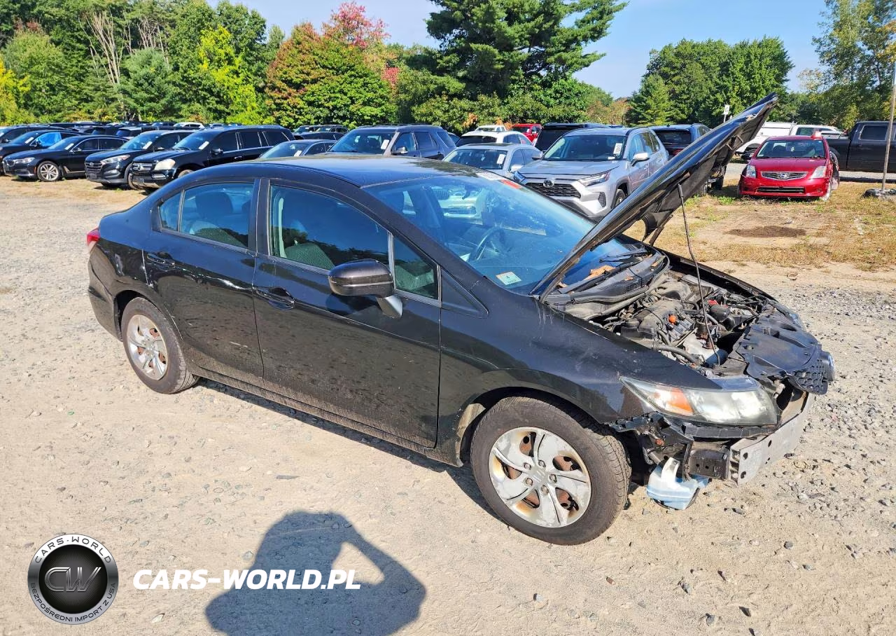 2014 Honda Civic Lx VIN:2HGFB2F54EH510715 - 4