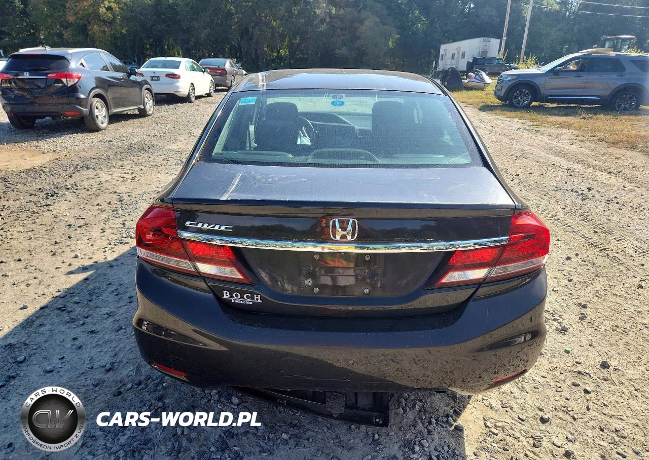 2014 Honda Civic Lx VIN:2HGFB2F54EH510715 - 6