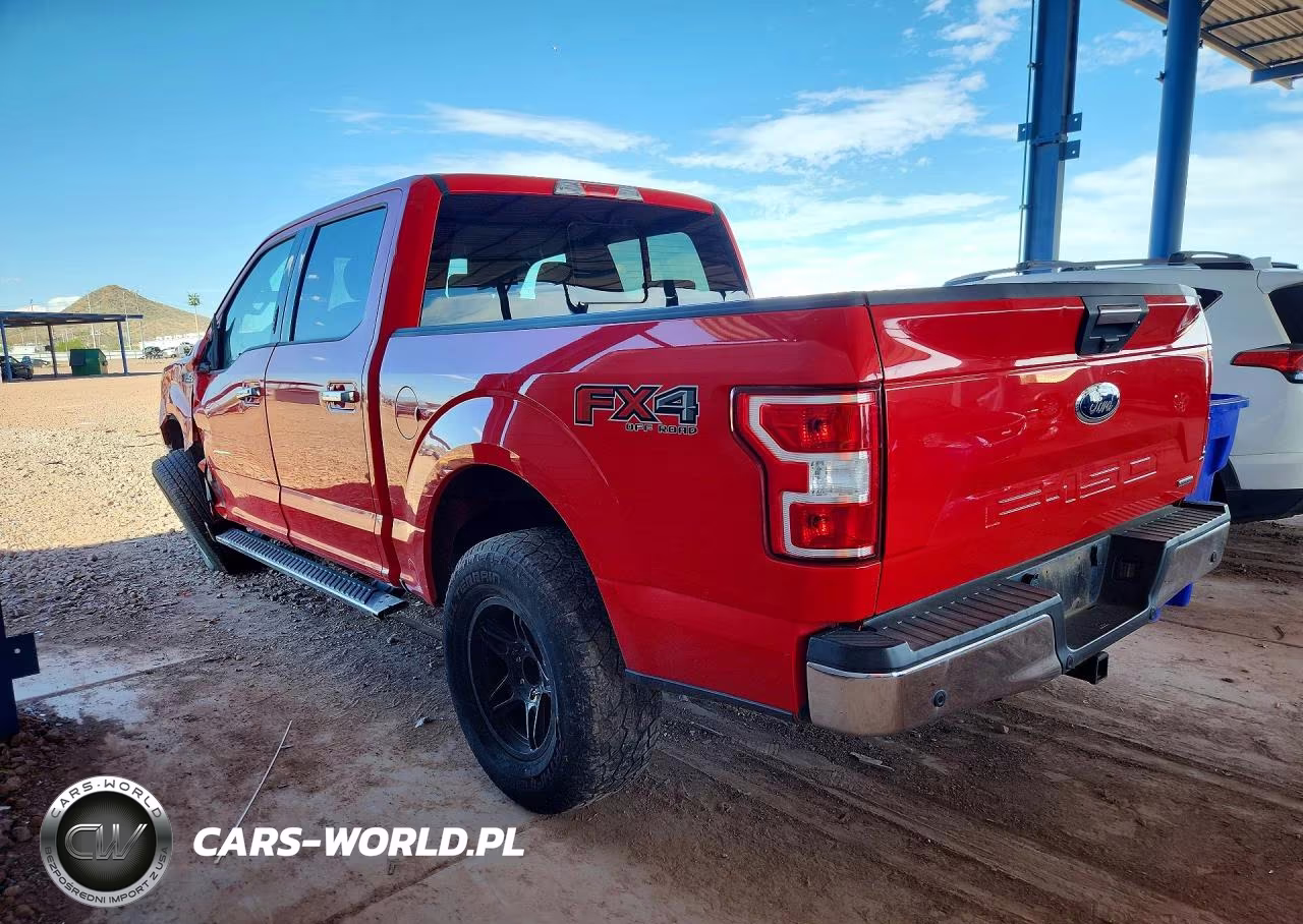 2018 Ford F150 Supercrew VIN:1FTEW1EGXJFD44045 - 2