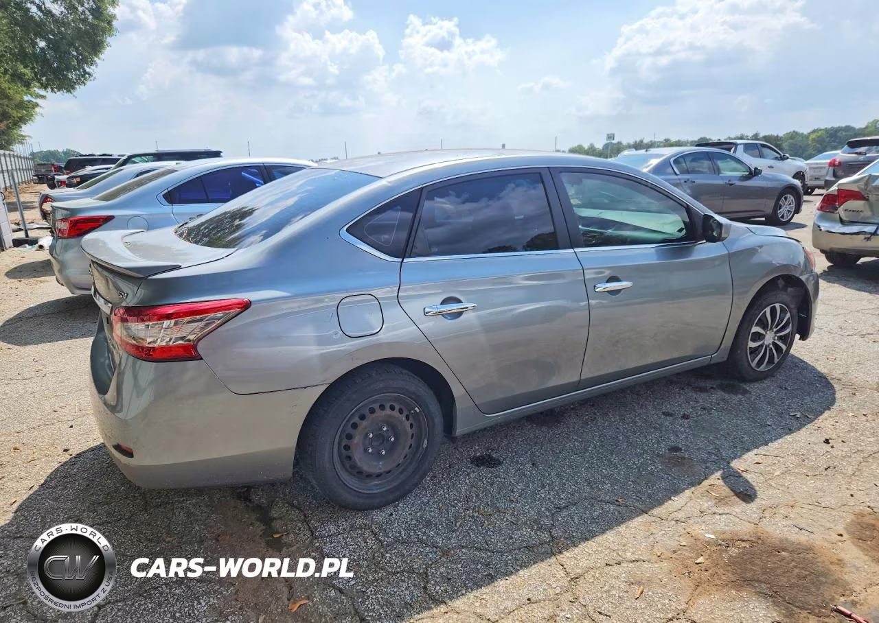 2014 Nissan Sentra Sv VIN:3N1AB7AP3EY317435 - 3