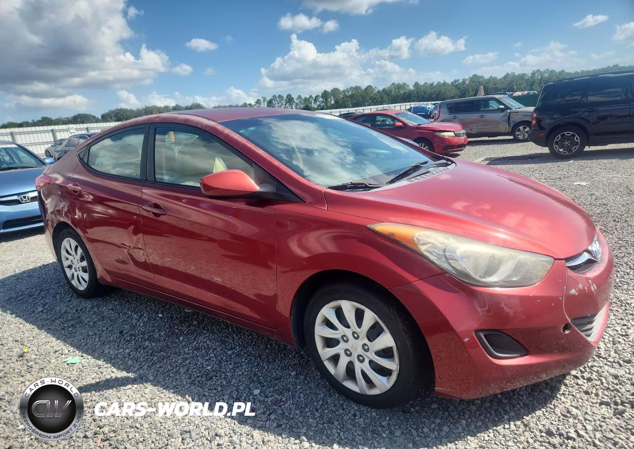 2013 Hyundai Elantra Gls VIN:5NPDH4AE9DH193270 - 4