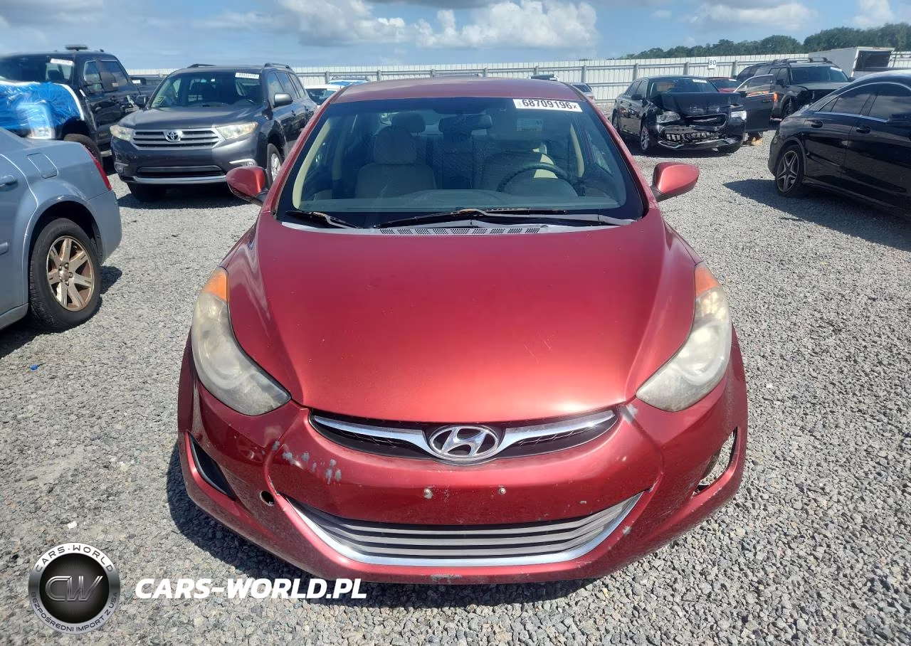 2013 Hyundai Elantra Gls VIN:5NPDH4AE9DH193270 - 5