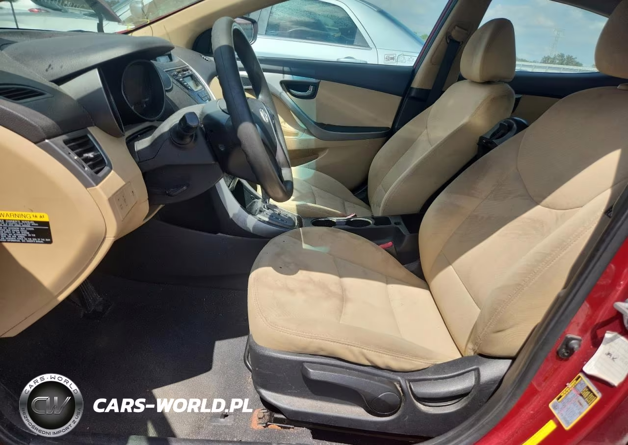 2013 Hyundai Elantra Gls VIN:5NPDH4AE9DH193270 - 7