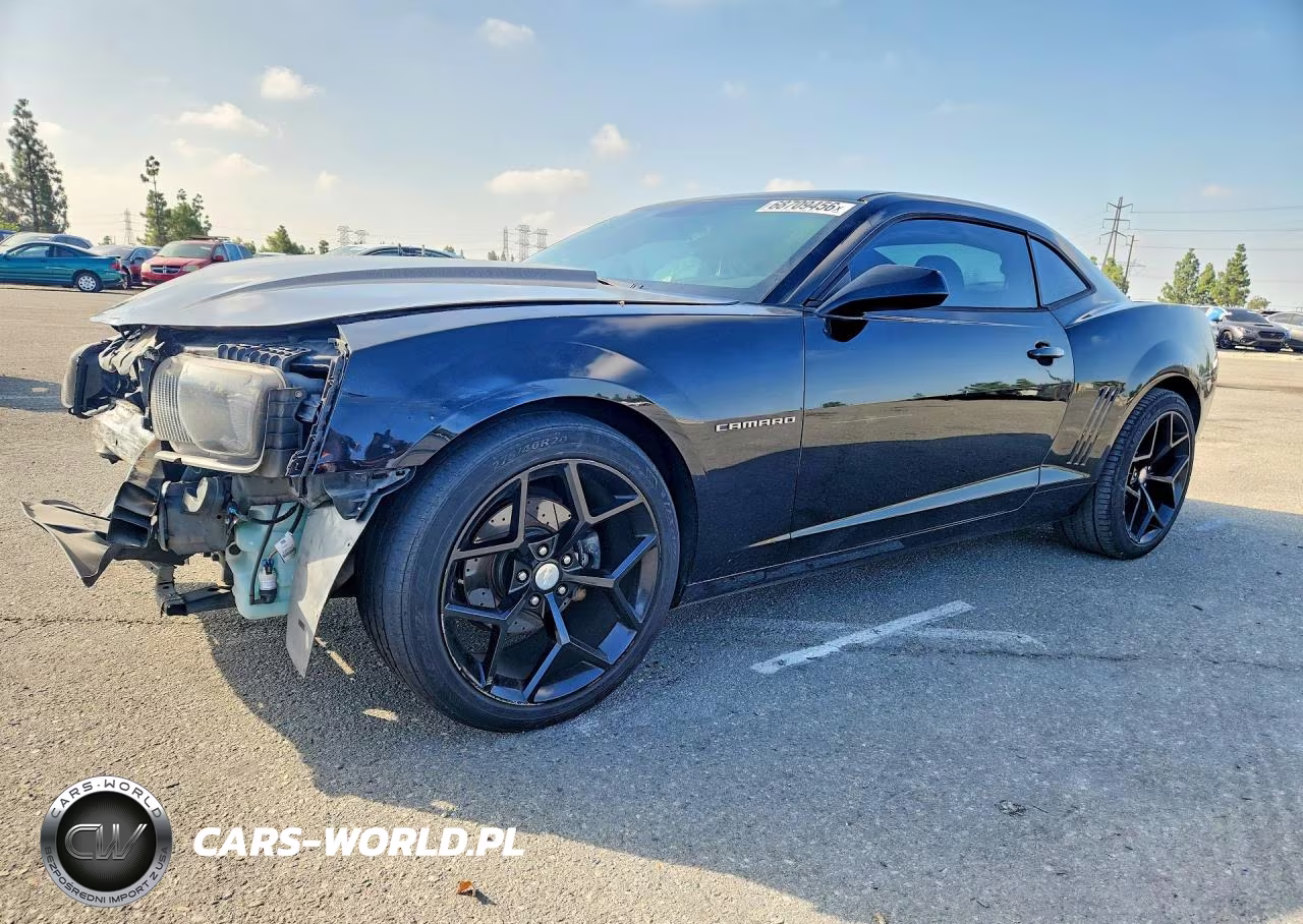 2012 Chevrolet Camaro Lt VIN:2G1FB1E34C9100831 - 1