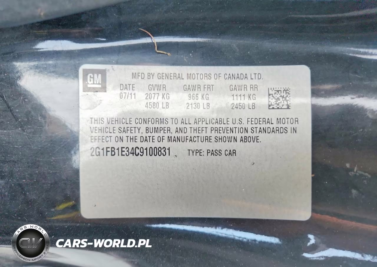 2012 Chevrolet Camaro Lt VIN:2G1FB1E34C9100831 - 13
