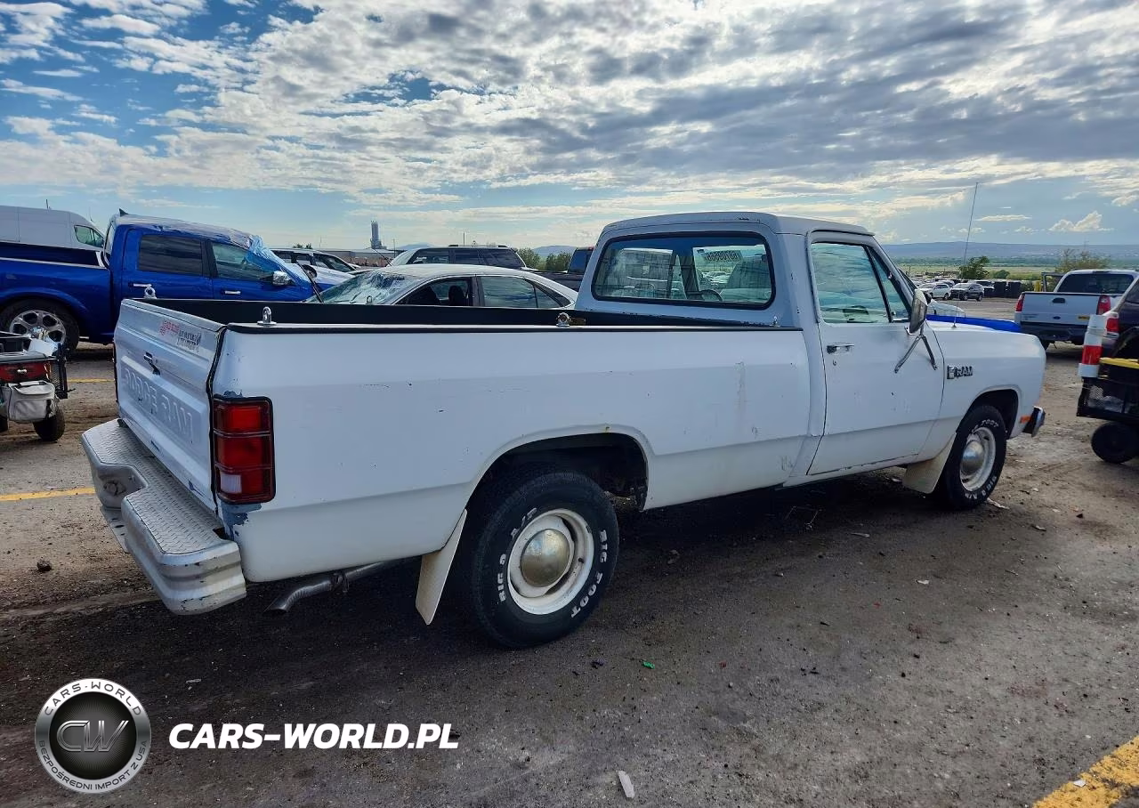 1983 Dodge D-Series D150 VIN:1B7GD14T8DS506246 - 3