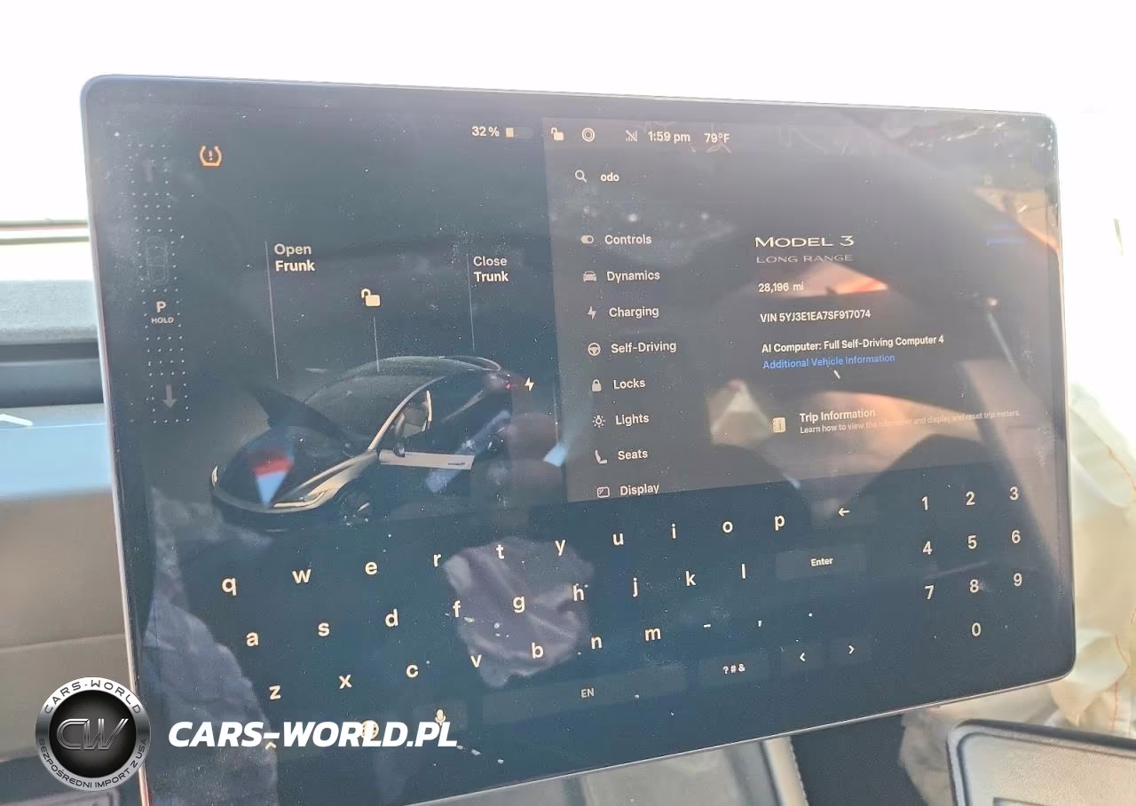 2025 Tesla Model 3 VIN:5YJ3E1EA7SF917074 - 9