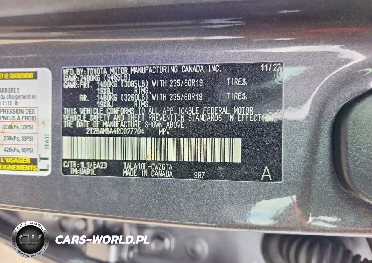 2024 Lexus Rx 350 VIN:2T2BAMBA4RC027204 - 13