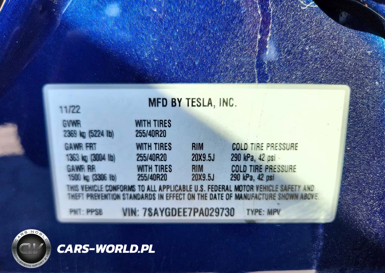 2023 Tesla Model Y VIN:7SAYGDEE7PA029730 - 13