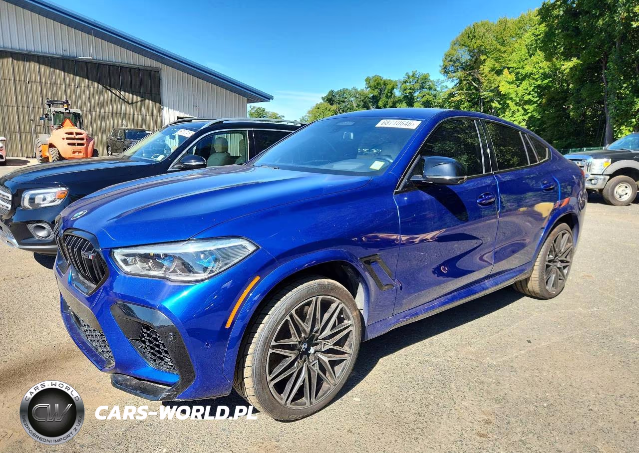 2020 BMW X6 M VIN:5YMCY0C01L9B05643 - 1