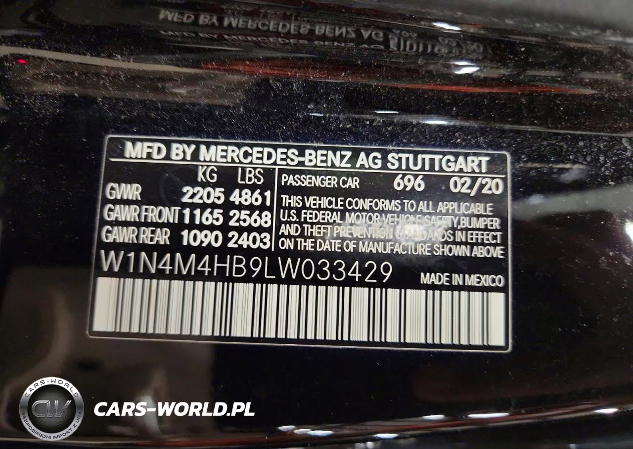 2020 Mercedes-Benz Glb 250 4Matic VIN:W1N4M4HB9LW033429 - 13