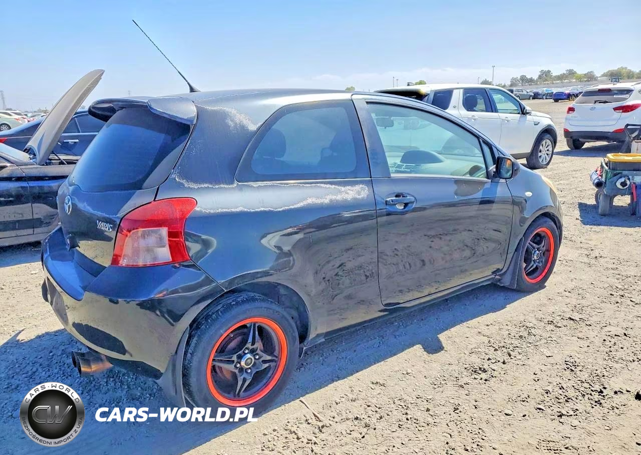 2008 Toyota Yaris Base VIN:JTDJT923485213538 - 3