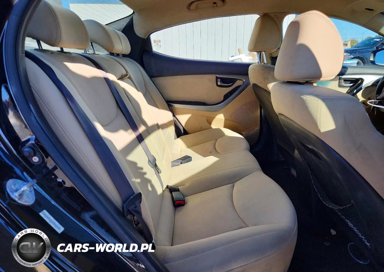 2013 Hyundai Elantra Gls VIN:KMHDH4AEXDU654123 - 10