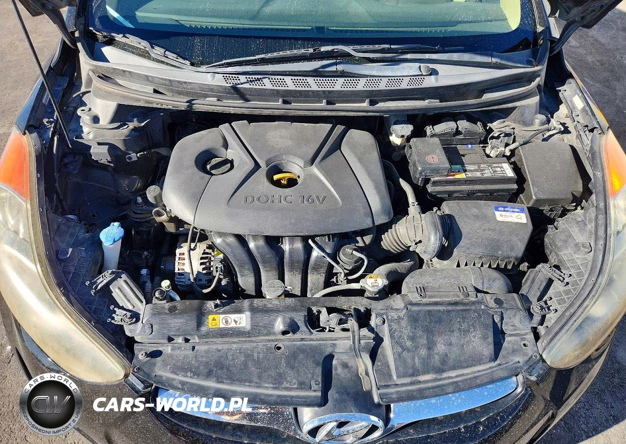 2013 Hyundai Elantra Gls VIN:KMHDH4AEXDU654123 - 11