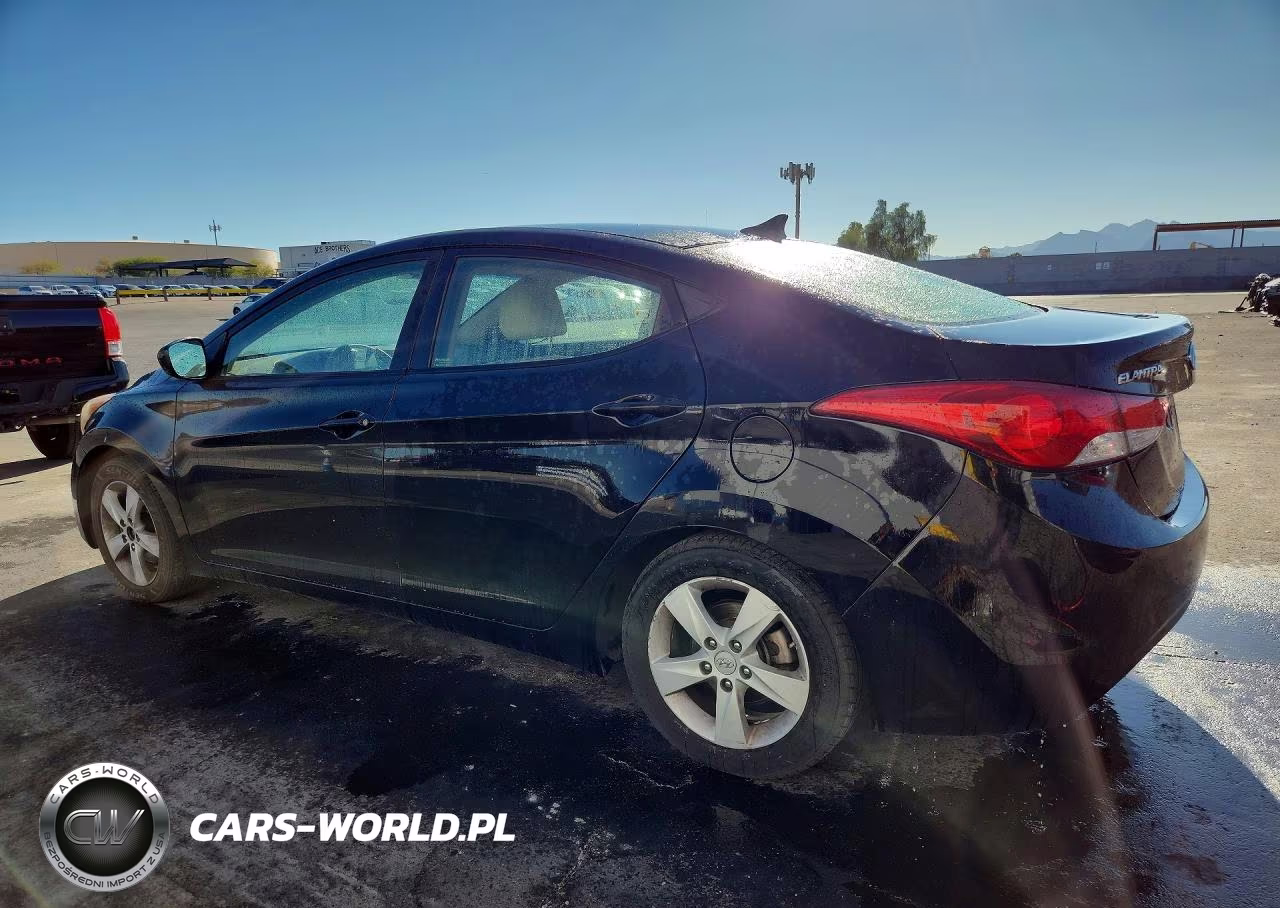 2013 Hyundai Elantra Gls VIN:KMHDH4AEXDU654123 - 2