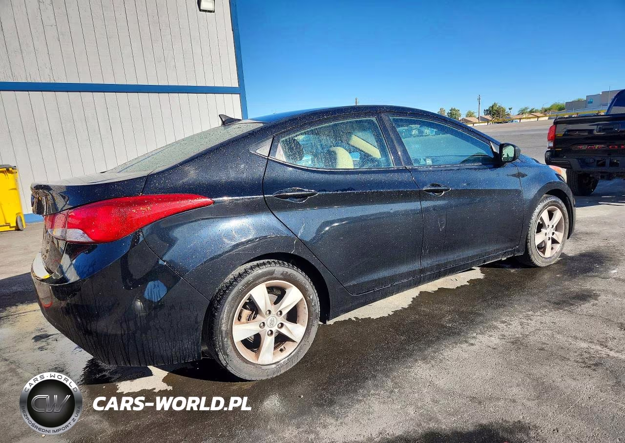 2013 Hyundai Elantra Gls VIN:KMHDH4AEXDU654123 - 3