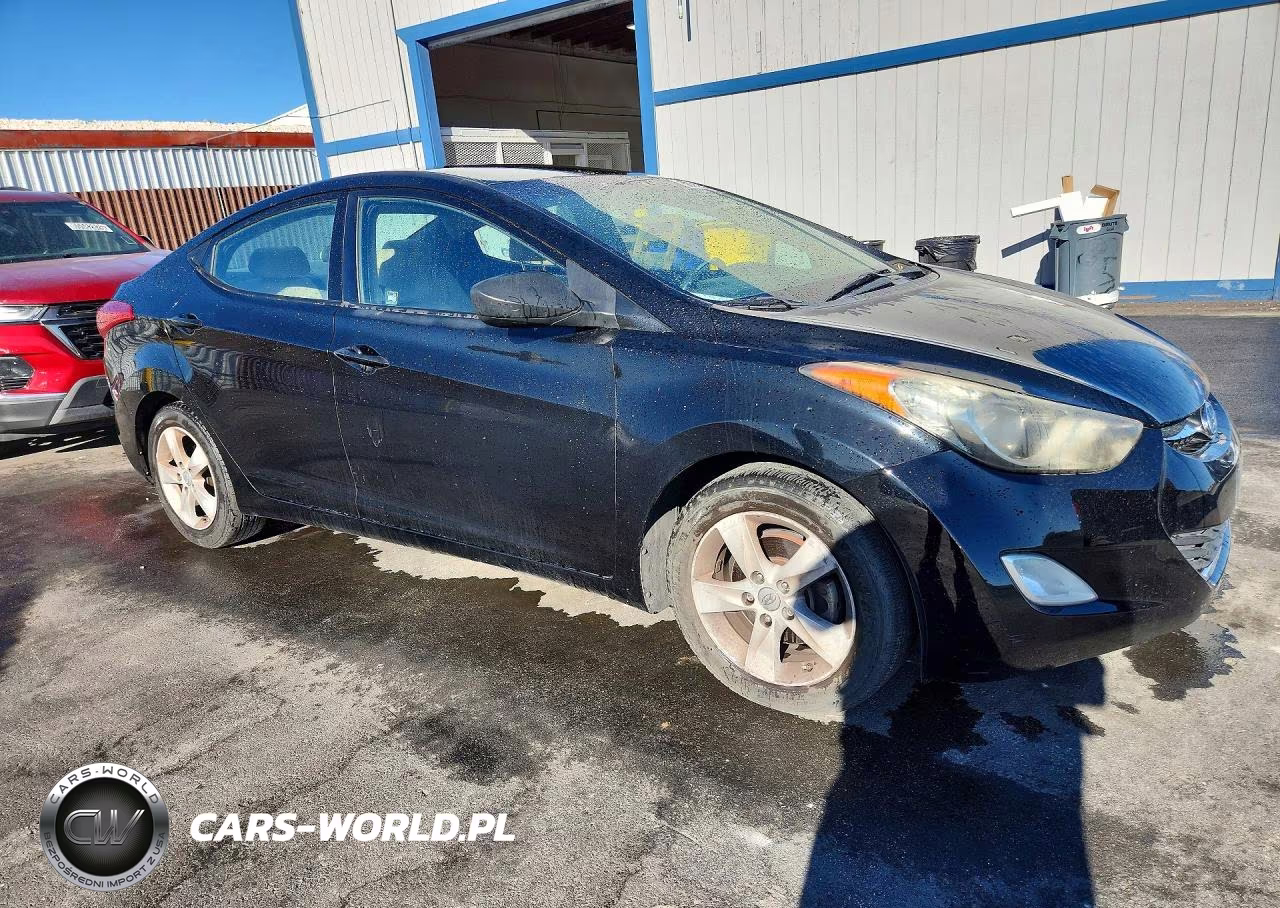 2013 Hyundai Elantra Gls VIN:KMHDH4AEXDU654123 - 4