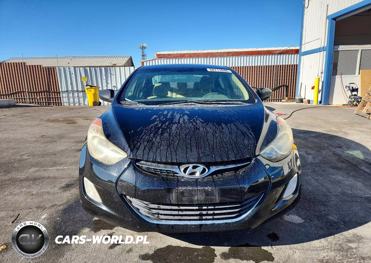 2013 Hyundai Elantra Gls VIN:KMHDH4AEXDU654123 - 5