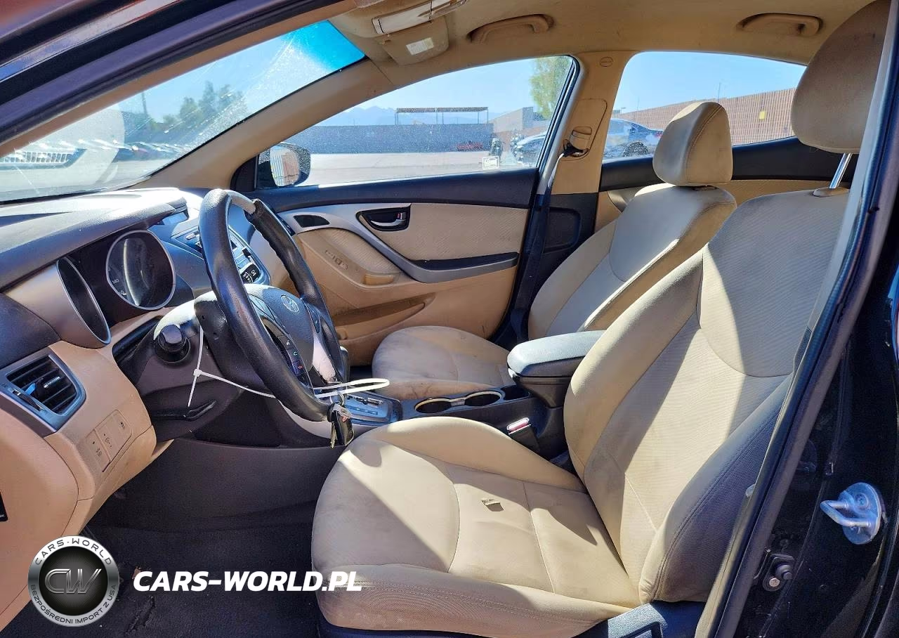2013 Hyundai Elantra Gls VIN:KMHDH4AEXDU654123 - 7
